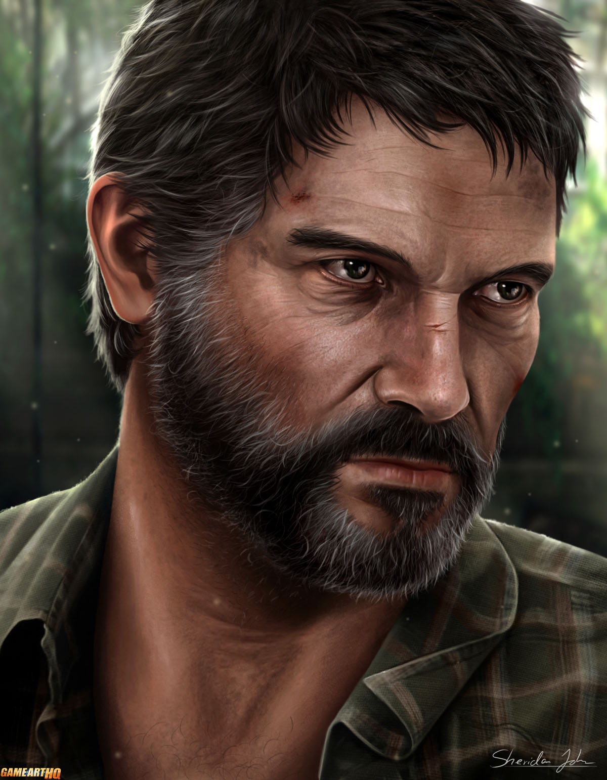 Joel from The Last Of Us by Sheridan Johns
